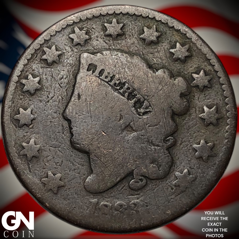 1833 Coronet Head Large Cent Z1078