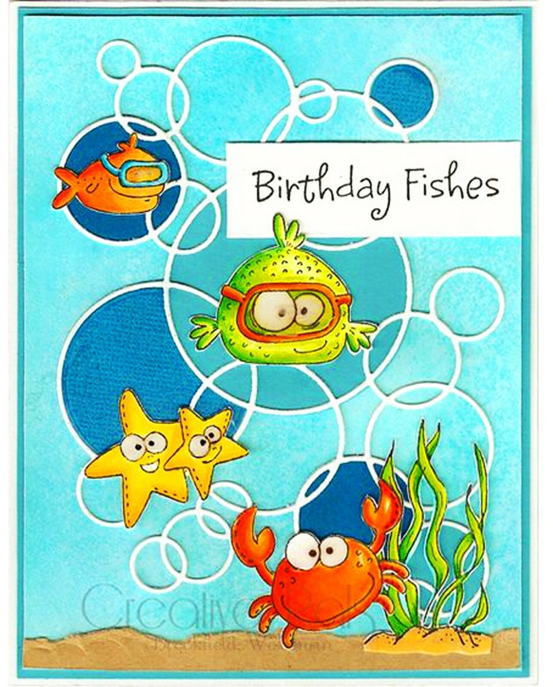 Sizzix Thinlits Bright Bubbles die #661166 Retail $14.99