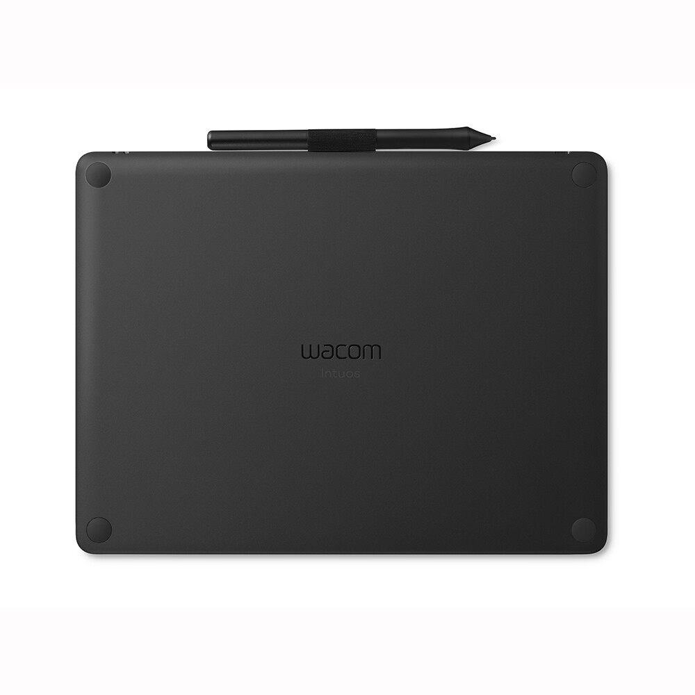 Wacom Intuos Medium Wireless Graphics Tablet - Black, Certified Refurbished