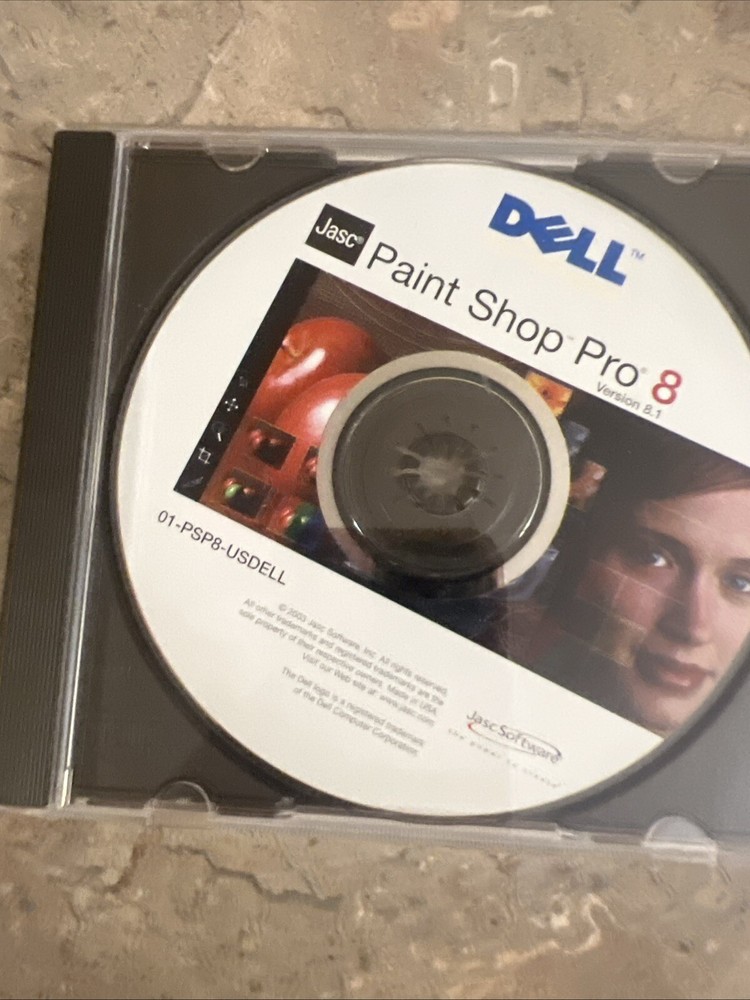 Jasc Paint Shop Pro 8 User Guide with Cd Dell Edition