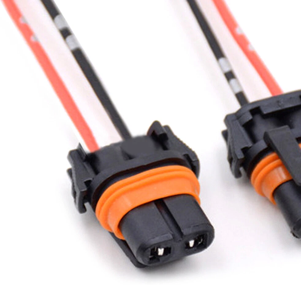 2pcs 9005 9006 Adapter Wiring Harness Socket for Headlight Fog Light Universal