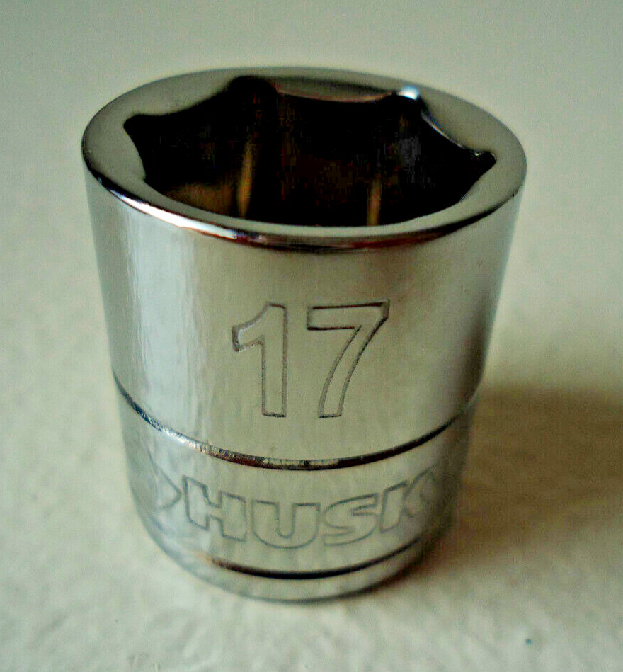 Husky 17mm 6 Point 3/8"DR (1" Tall) Socket