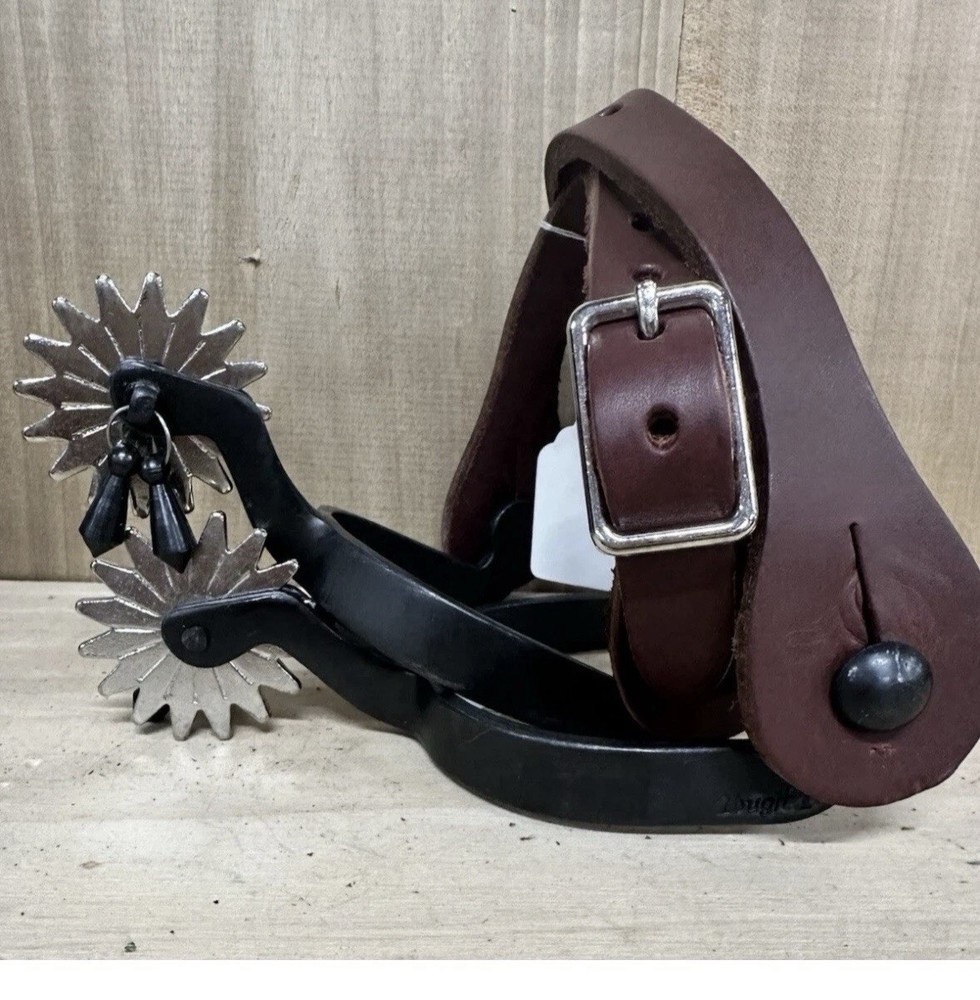 Jingle Bob Spurs With Leathers