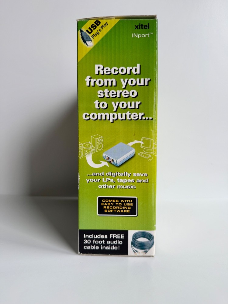 XITEL INport Digital Interface and Recording Software for PC