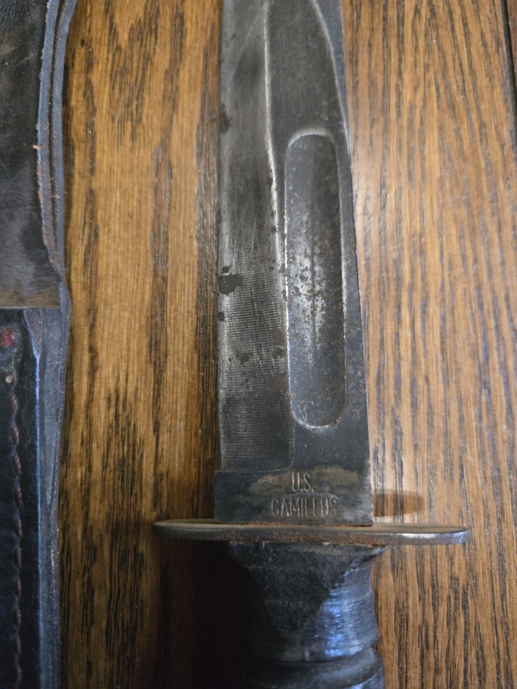US Camillus Fixed Blade Knife