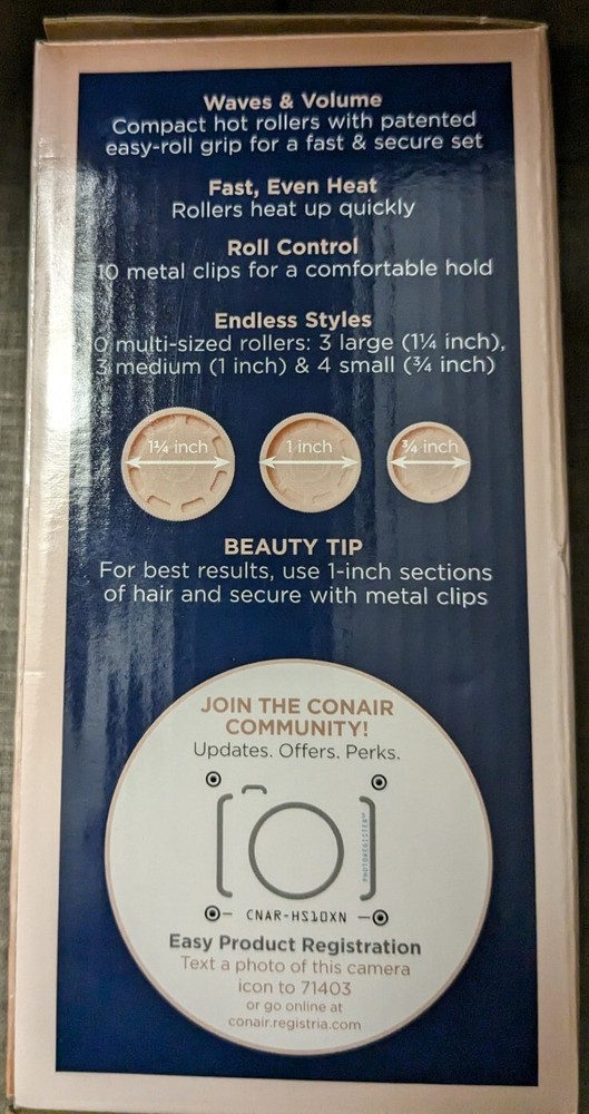 Conair Waves & Volume Hot Rollers