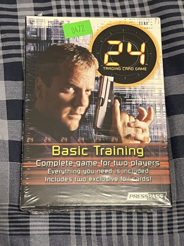 24 Trading Card Game Basic Training 2-Player Starter Set - Factory Sealed