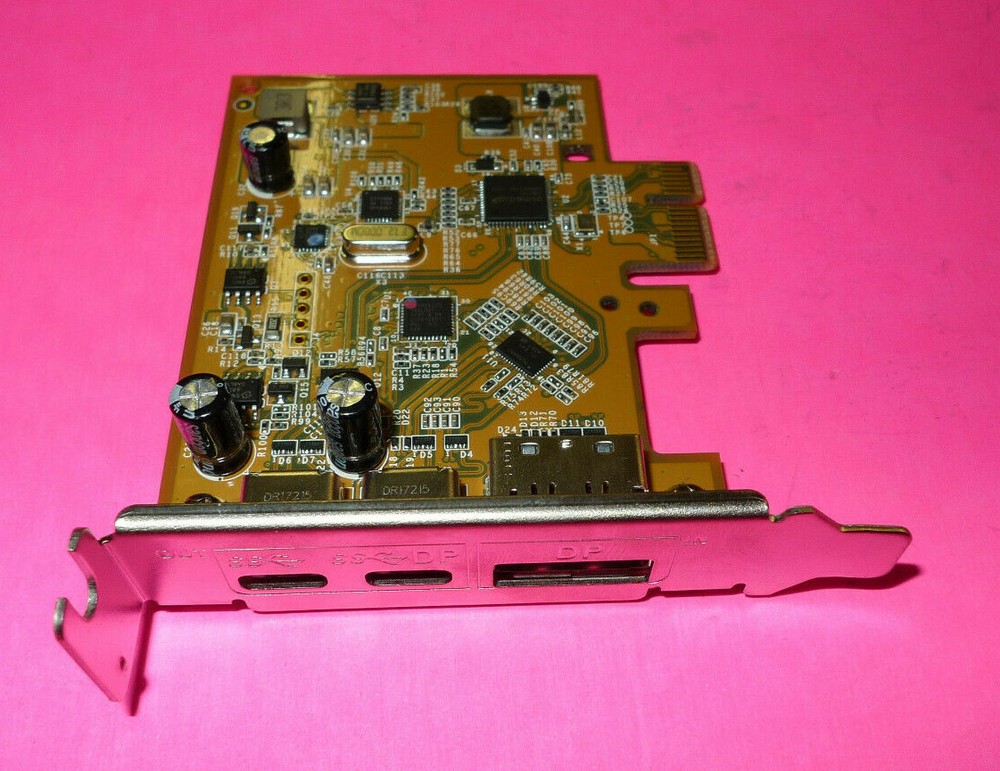 GENUINE Dell Input DP & Output Dual Mini DP PCI-E Controller Card VJN4D