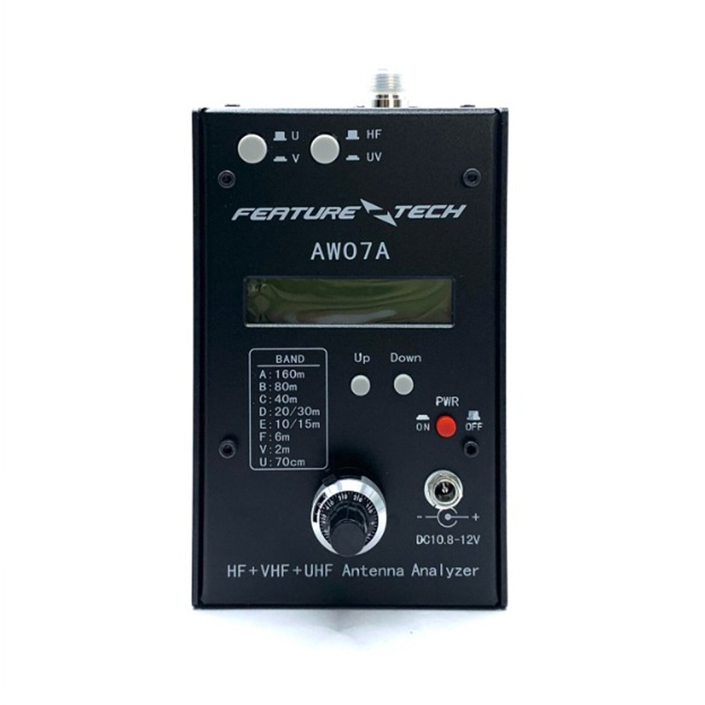 HF VHF UHF RF SWR Meter Antenna Impedance Tester Professional Frequency Analyzer