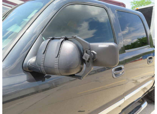CIPA Universal Fit Towing Mirrors - Clip-On - Qty 2