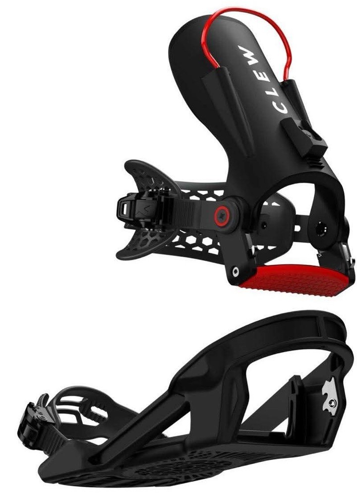Great condition CLEW freedom 1.0 Snowboard bindings