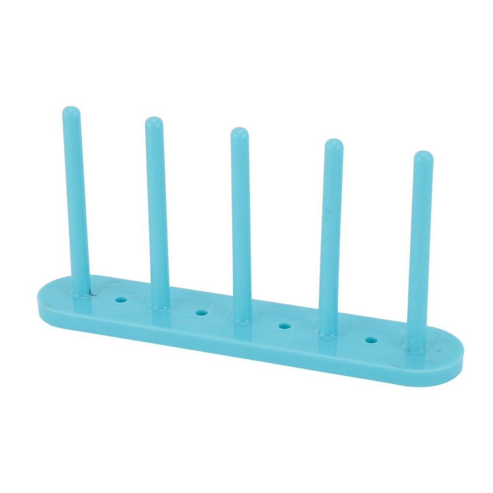 5 Column Magnetic Bobbin Holder Plastic Thread Bobbin Organizer Storage Rack