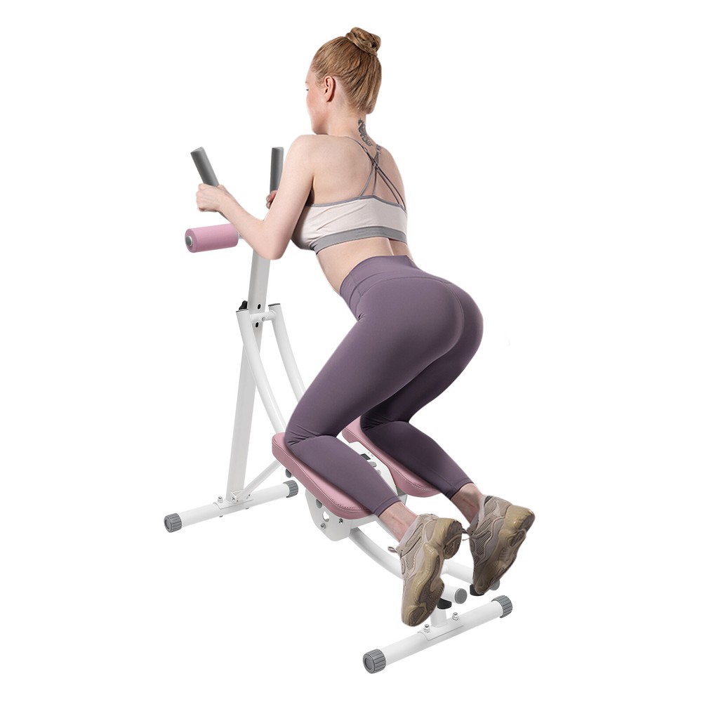 Ab Abdominal Exercise Machine Foldable Home Gym Workout Sit Up Bench Trainer