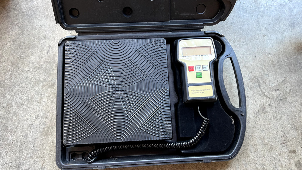 LX36575 High Precision Electronic Refrigerant Charging Scale