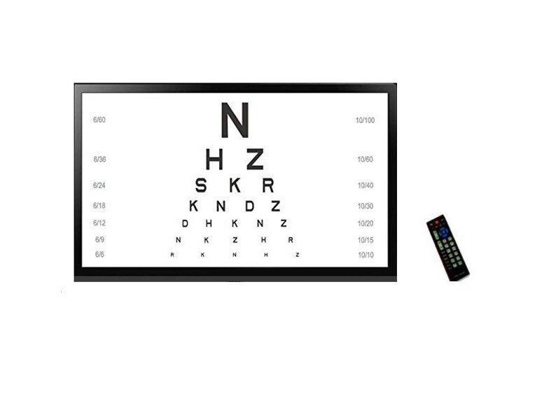 Visual Color LED Acuity Chart 20 Inches