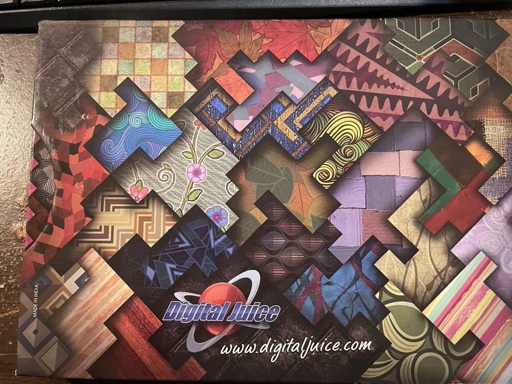 Digital Juice Texture Toolkit 4 Design Patterns w/ Case & install Disc