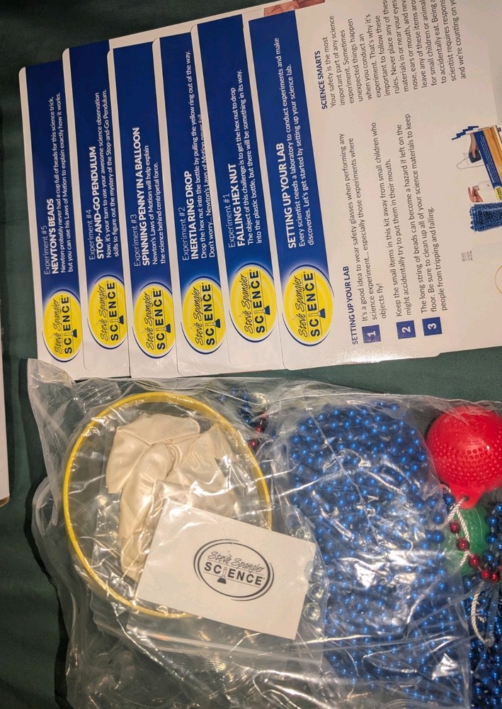 Science Kit Newton’s Antics Steve Spangler Science Experiments Kit Gravity
