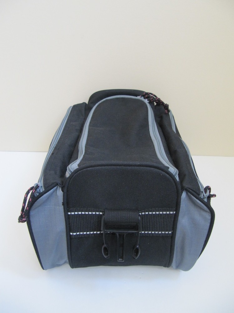 DELTA Trunk Bag Black & Beam Rack Klick Fix/Quick Release.