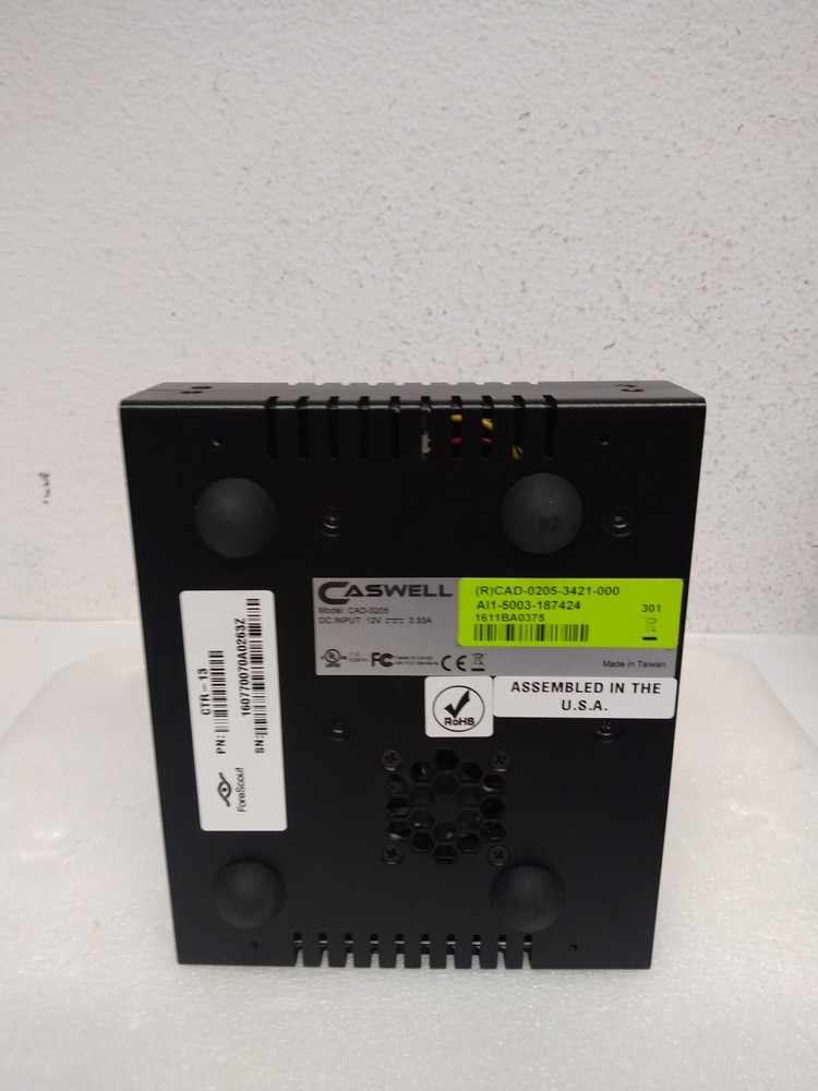 Caswell ForeScout CAD-0205 Network Access Control Appliance. CTR-13