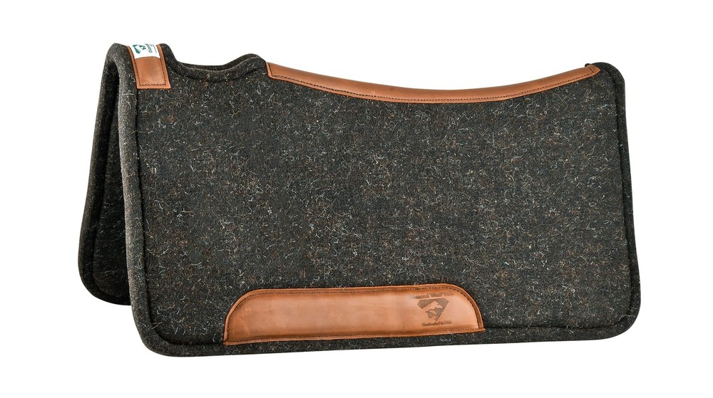 Diamond Wool Contour Felt Ranch Pad 32X32