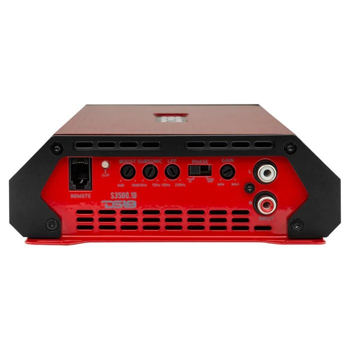 DS18 Select Class D 1-Channel Monoblock Amplifier - Red