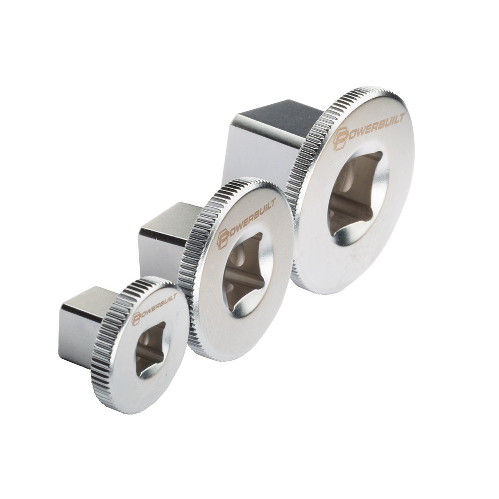 Powerbuilt 3 Piece Low Profile Socket Adapter Set - 643066ECE