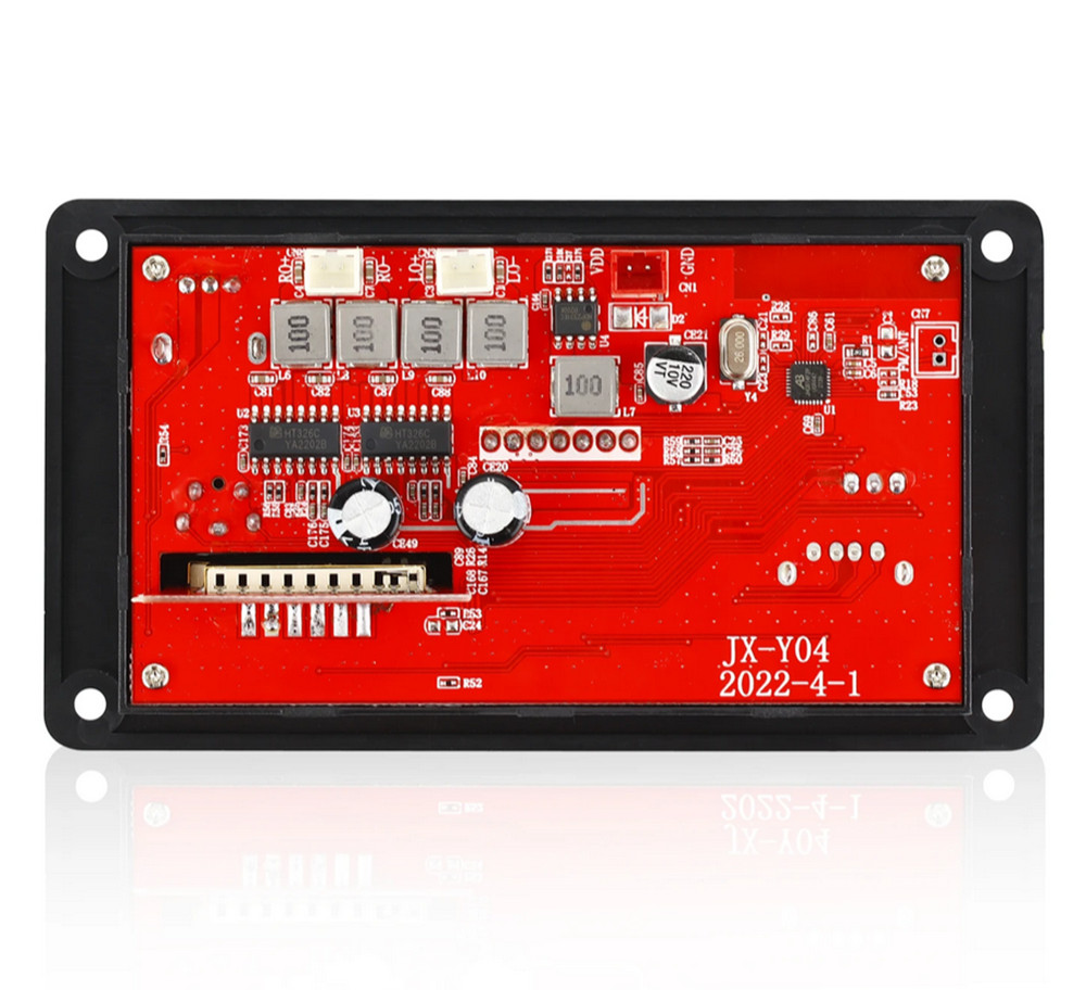 Car Amplifier MP3 Decoder Board Bluetooth Speaker TF USB FM Radio Remote Control