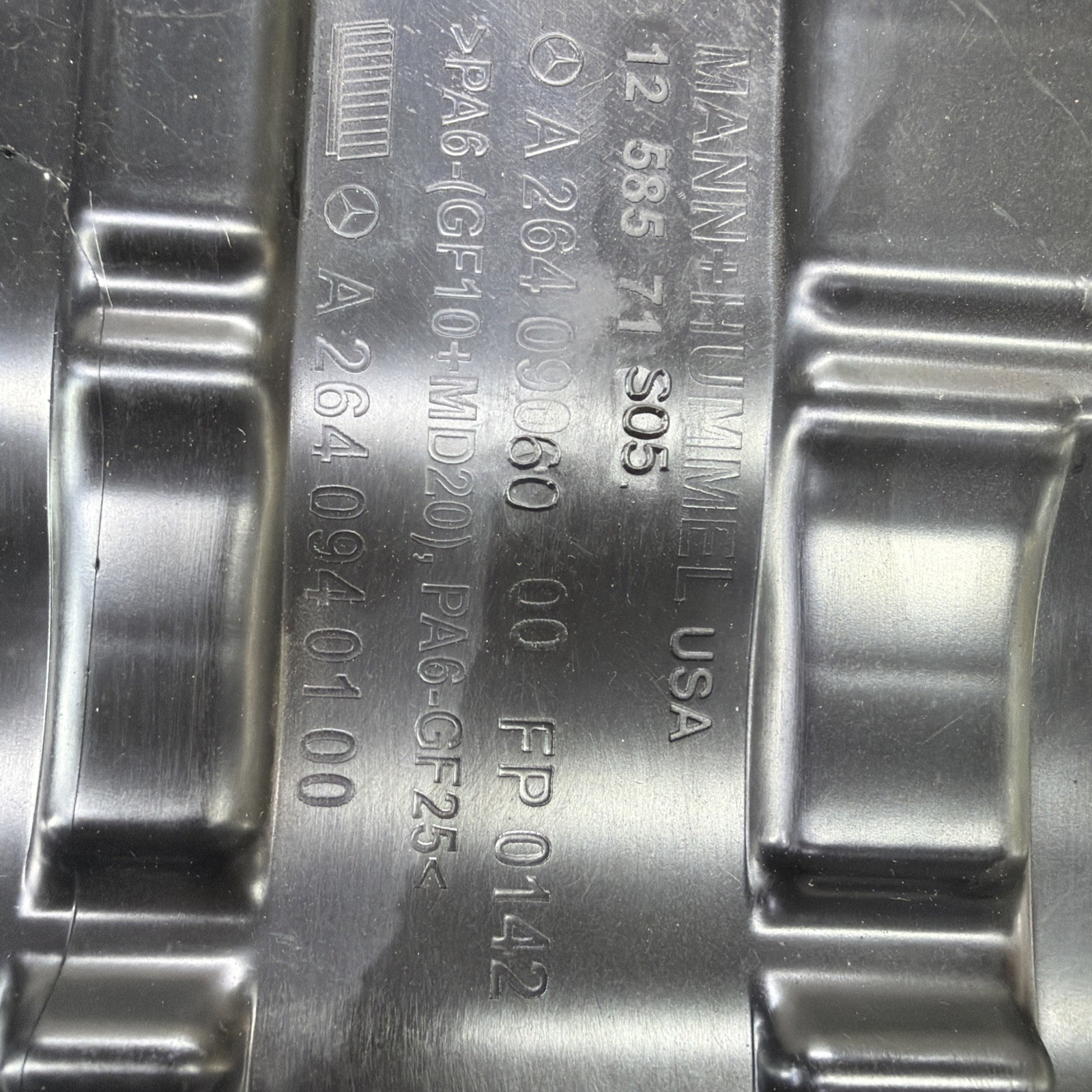 2020-2023 MERCEDES C E GLC GLE 2.0 ENGINE AIR CLEANER FILTER BOX OEM A2640906000