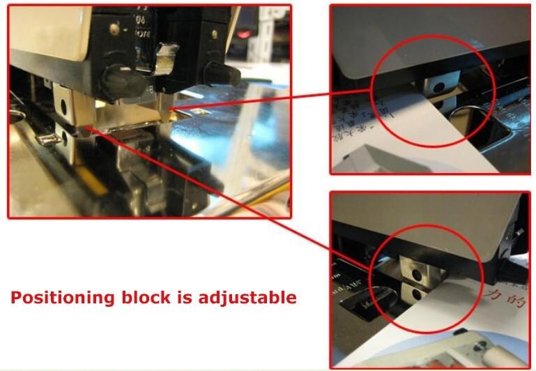 110V Saddle Stapler Auto Bookbinding Machine Binder Riding Binding Stitcher
