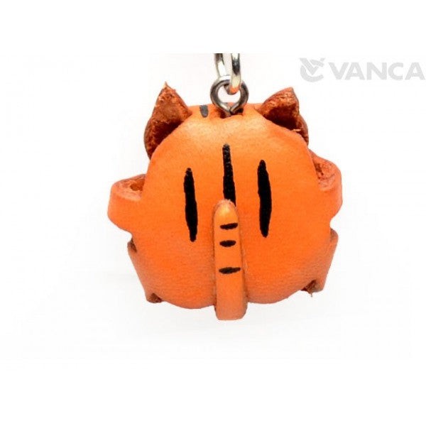 Cat I Leather Cellularphone Charm Alphabet