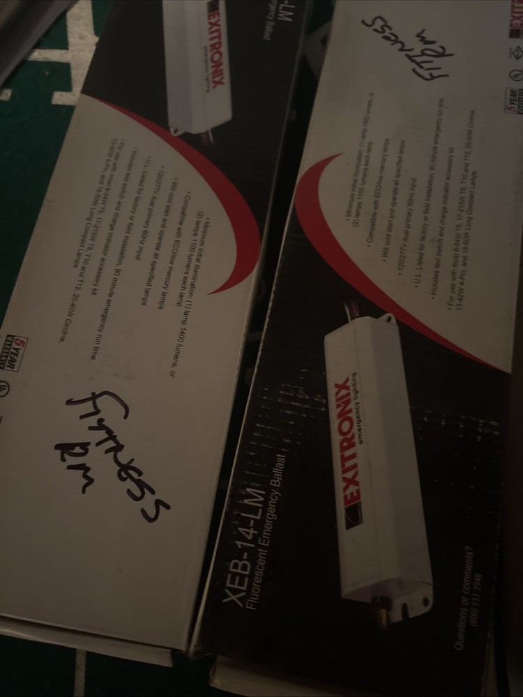 (3) EXITRONIX XEB-14-LM / XEB14LM - Open Box