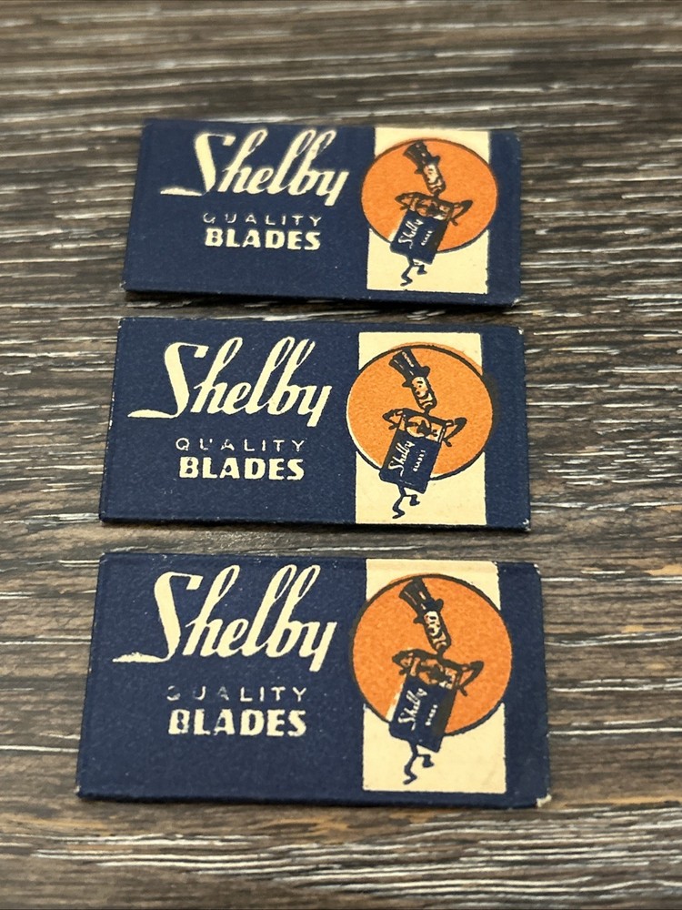 Vintage Shelby Single Edge Razor Blade Unopened.