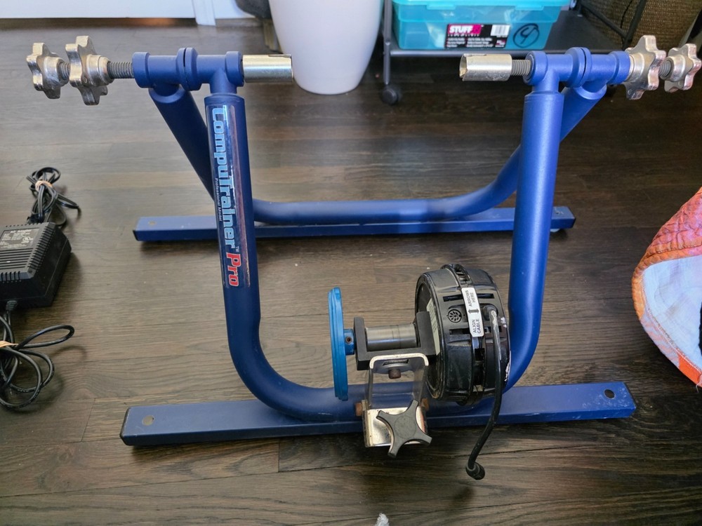 RacerMate CompuTrainer full setup Controller + Generator, front wheel stand