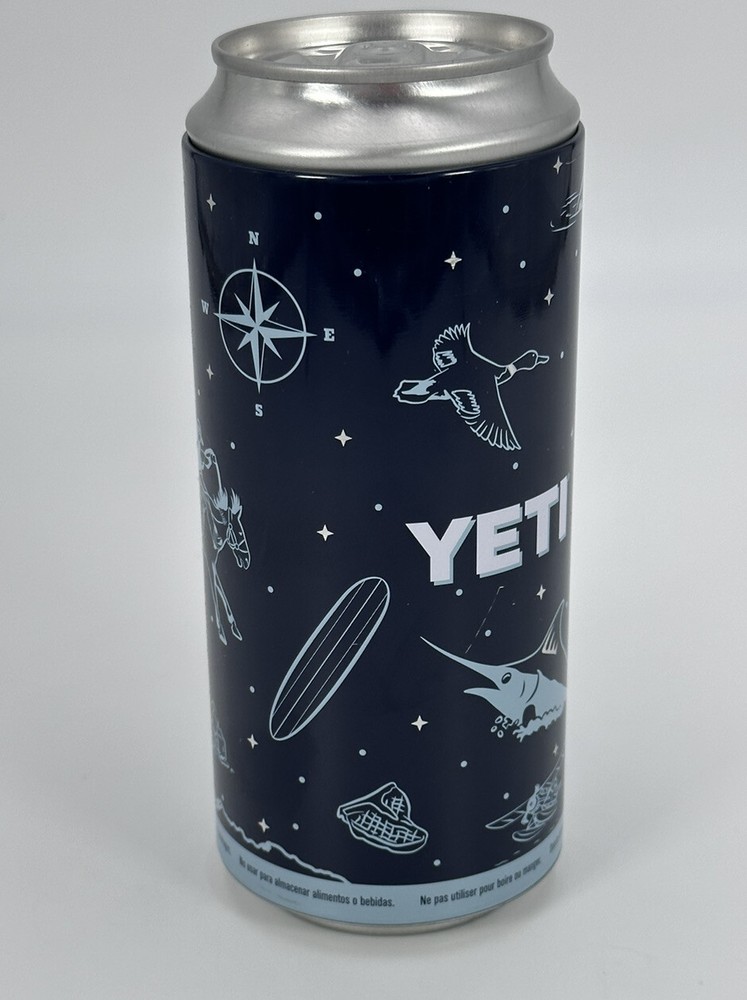 YETI Slim Pop Top Empty Insert Stash Can 12oz Tall Storage Container