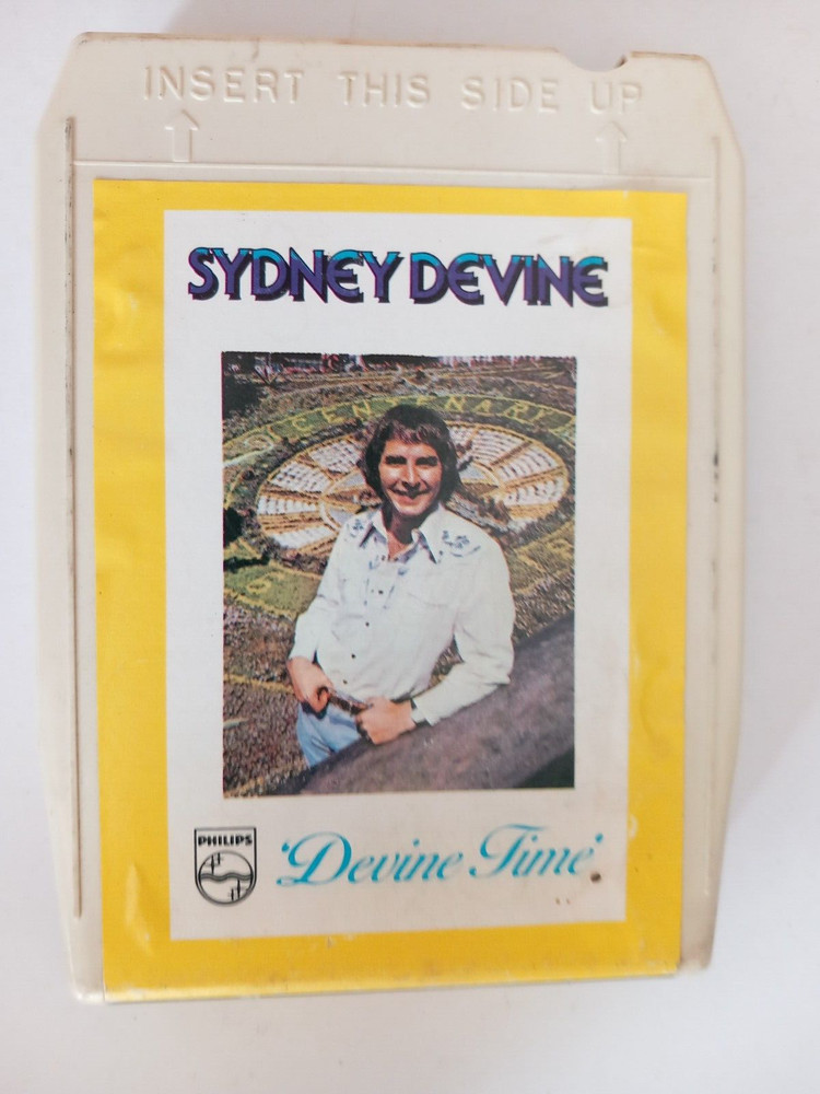 Sydney Devine Devine Time 8 Track Tape Cartridge [NOT SERVICED / UNTESTED]
