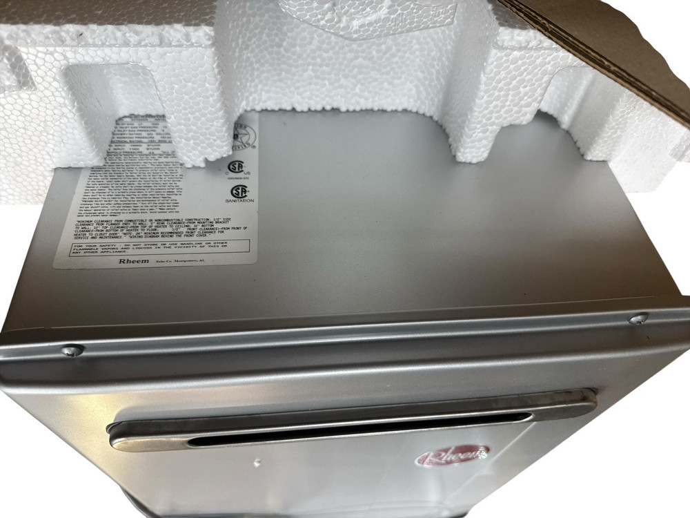 Rheem Performances + Outdoor LP Gas Tankless Water Heater ECO200XELP-3 (OB)
