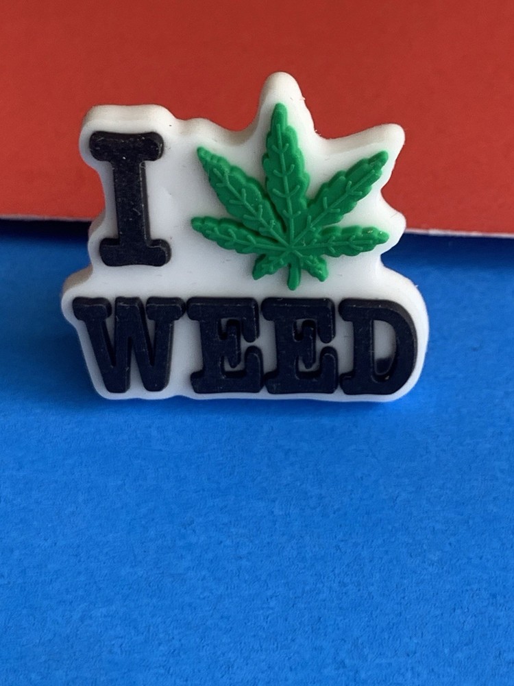 Marijuana Cannabis Shoe Charm