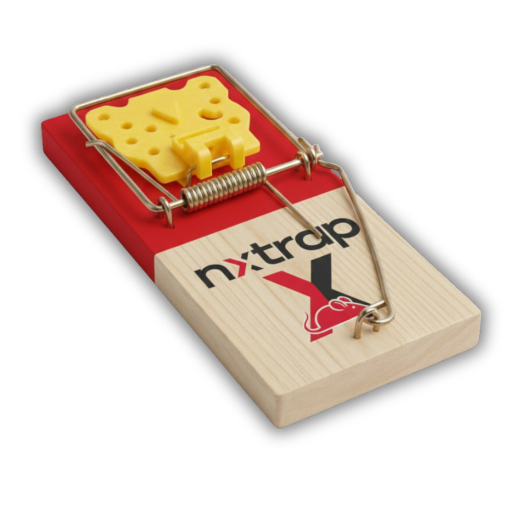 Easy Set Wood/Plastic Mouse Trap 4-Count
