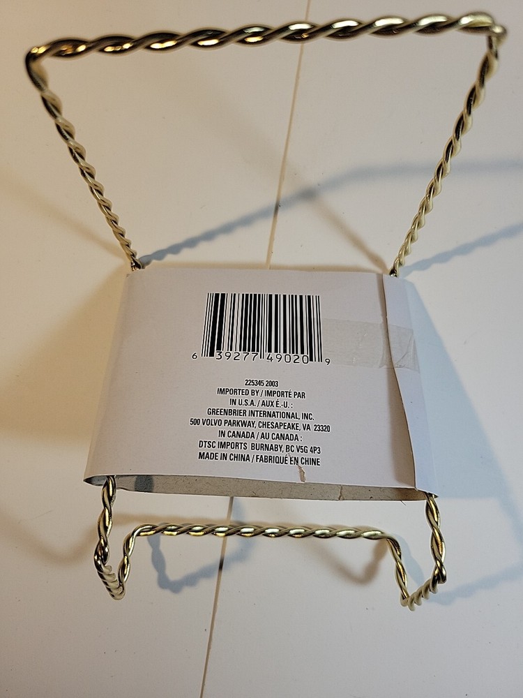Gold Display Easel Stand BRAND NEW