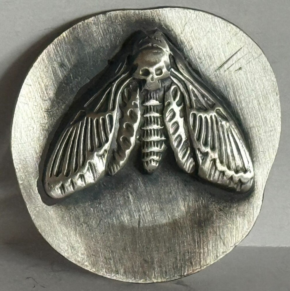2025 Hayleybug 1/2 oz ThinMint Death Moth .999 silver Round
