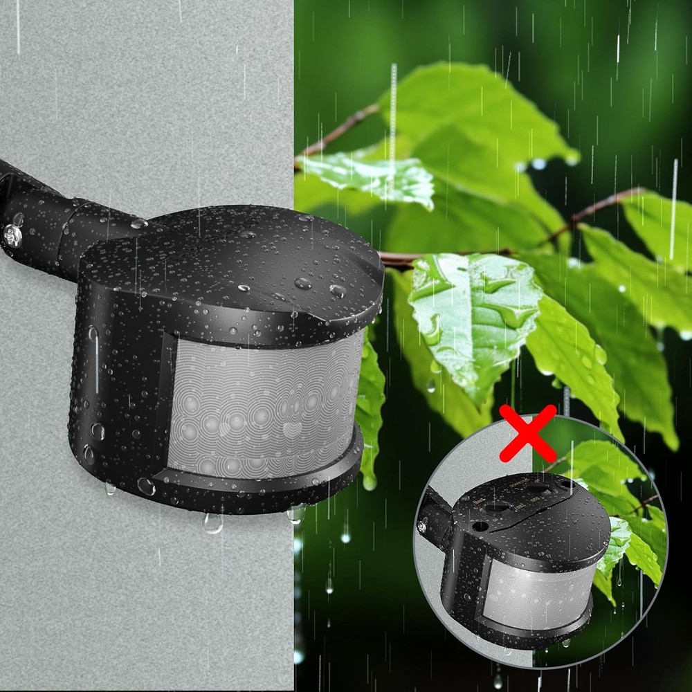 Onforu Motion Sensor, Dusk to Dawn Detector, Timer, Adjustable Detection Distanc