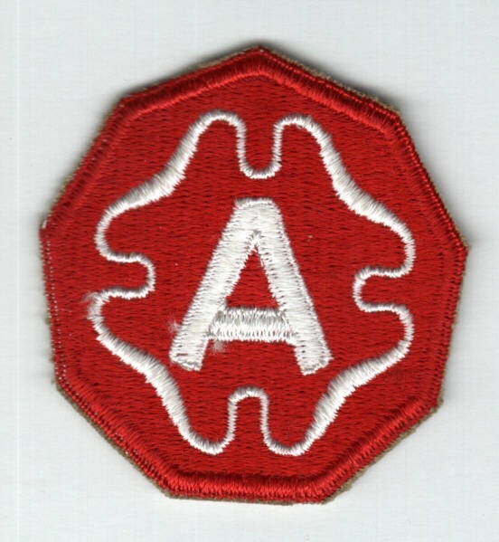 Original U.S. Army patch (1940's) - 9th Army