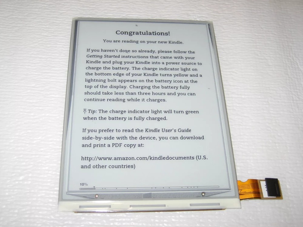 Kindle Keyboard 3 3rd E-Ink Screen Replacement, ED060SC7(LF)C1, D00901 #S-02