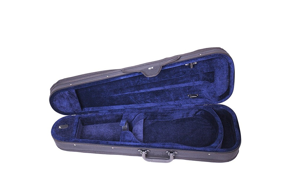 1/4 Professional Triangular Shape Super Light Suspension Violin Hard Case