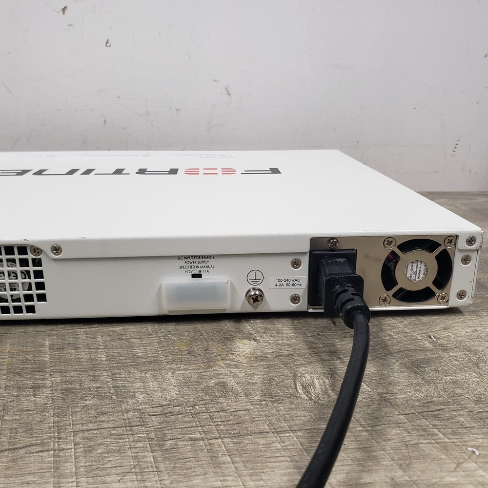 *Powers Up* Fortinet FortiGate 600D Network Security Firewall Appliance Switch