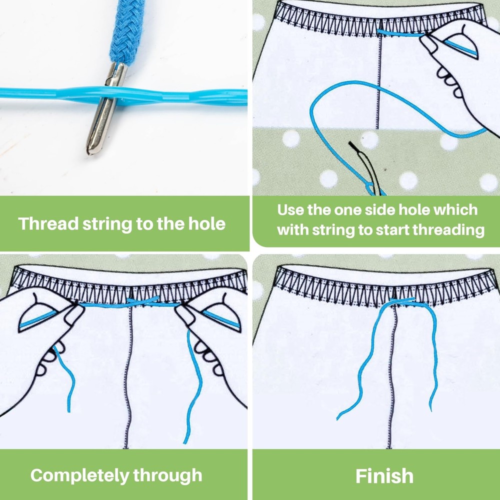 9PCS Drawstring - Drawstring Replacement 53 Inches Cord Hoodie String Replace...