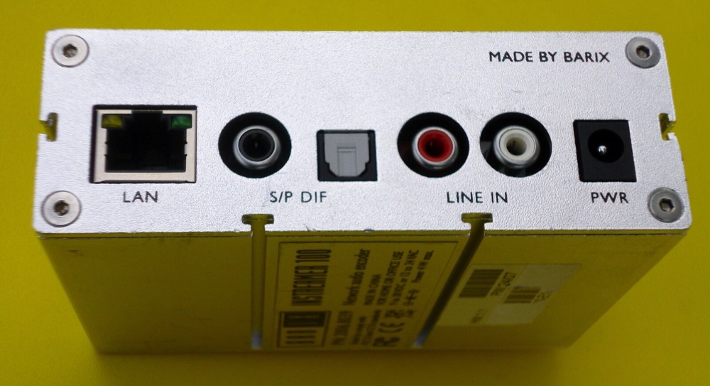 Barix Instreamer 100 - Network Audio Encoder