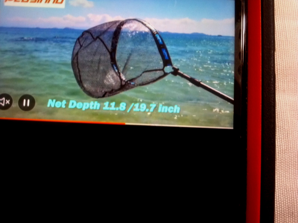 "Plusinno" Easy Fold Floating Fish Net, Easy Catch and Release NEW