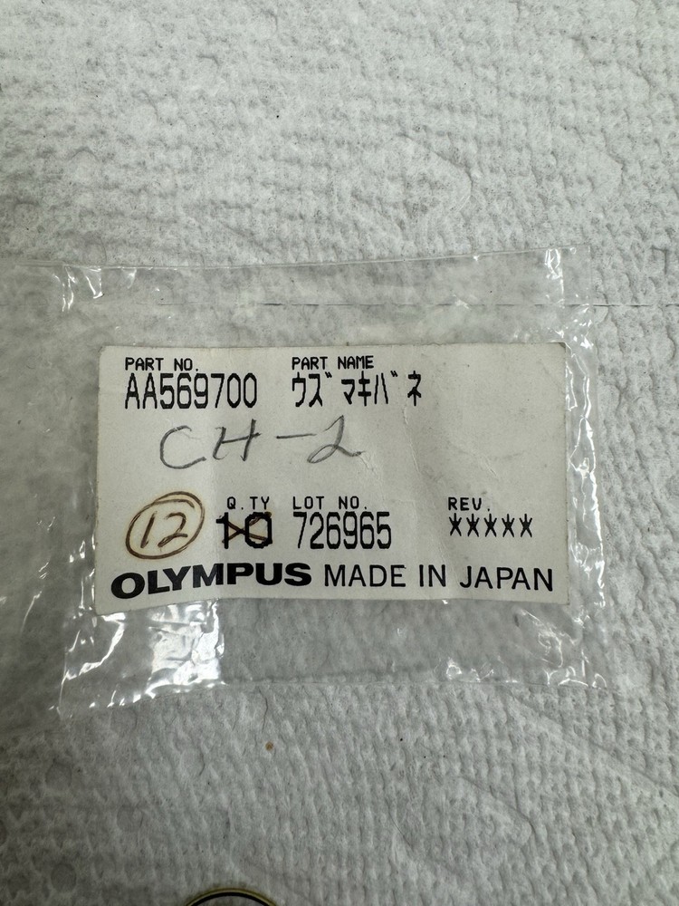 Olympus CH-2 Stage Finger Spring