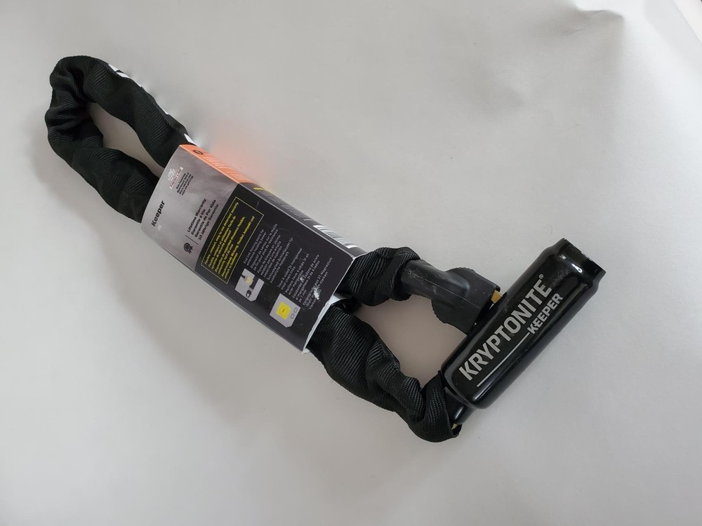 Kryptonite Keeper 785 Bicycle Chain Lock - Black - NEW in Package